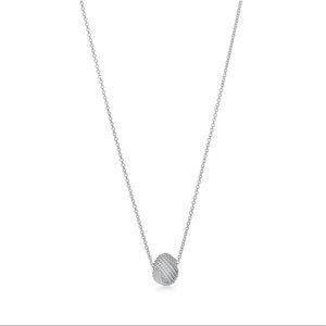 Tiffany’s Twist Knot Necklace, sterling silver